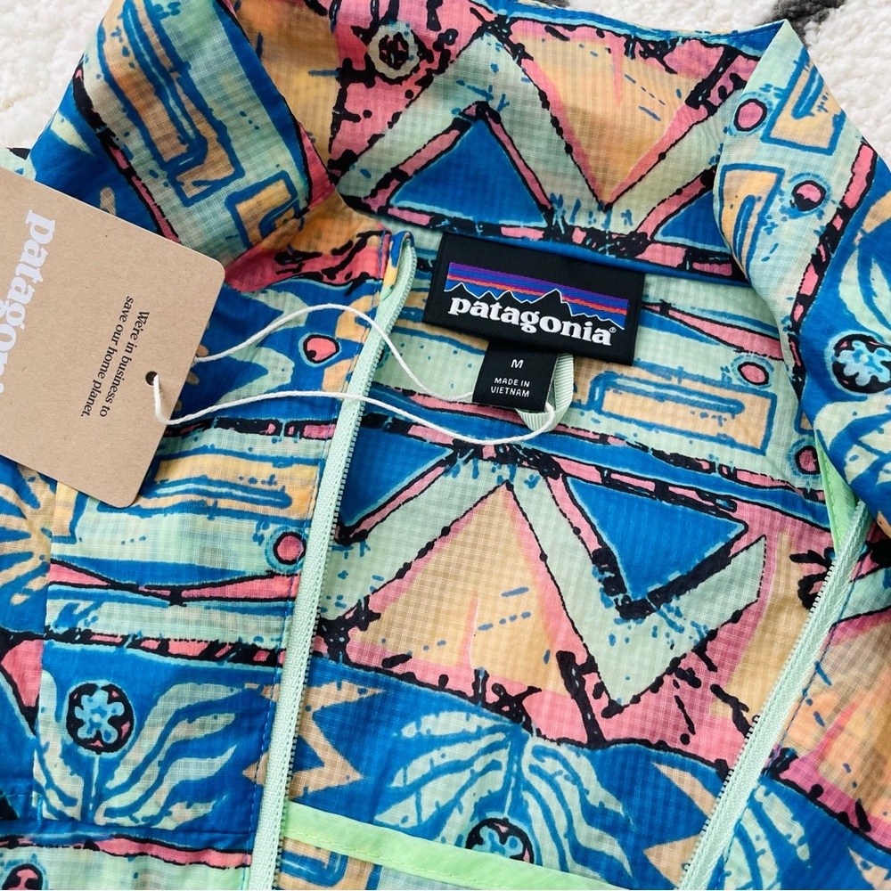 Patagonia HOUDINI STASH 1/2 ZIP Windbreaker SizeM NWT - Picture 4 of 5